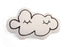 Canvas Cloud Cushion